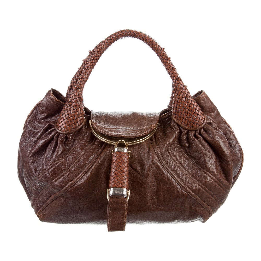 FENDI LEATHER SPY BAG